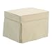Baby : Dutailier Chenille Ottoman - Beige