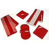 Kitchen Aid 5-Piece Set, Red