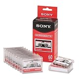 (Price/PK)Audio and Dictation Micro Cassette, 60 Minutes (30 x 2), 10 per Pack