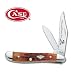Case 6491 Peanut, Chestnut, William Russel Case, 2 Blades