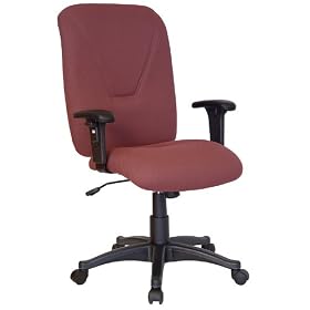 Burgundy Ergonomic Fabric Mid Back Task Chair and Computer Chair [BT-084-BY-GG]