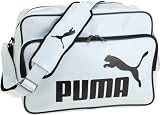 [プーマ] PUMA Ath Shiny タイプ B ショルダー M 066759 03 (ホワイト/ブラック)