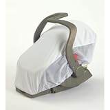 Sunshine Kids Sun Net Car Seat Cover, White