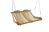Deluxe Rope Porch Swing - Tan - B0012Y10NO