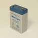 Powersonic PS-628 - 6 Volt/2.9 Amp Hour Sealed Lead Acid Battery with 0.187 Fast-on Connector