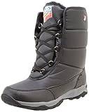 Khombu Women's Skiteam K Cold Weather Boot, Black, 8 M US