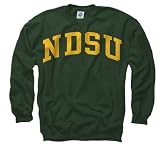 North Dakota State Bison Dark Green Arch Crewneck Sweatshirt