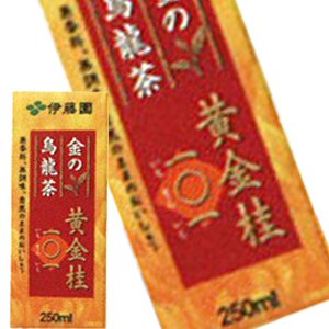 伊藤園 金の烏龍茶 黄金桂101 250ml紙パック×24本