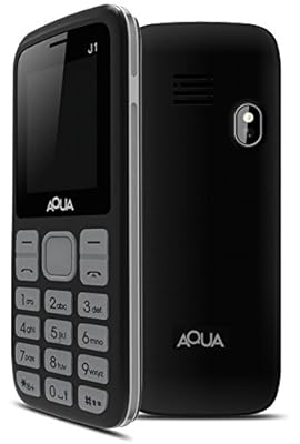 Aqua J1 - Dual SIM Basic Mobile Phone - Silver