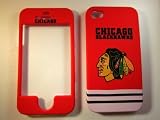 Chicago Blackhawks iPhone 4 4G 4S Faceplate Case Cover Snap On