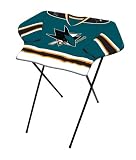 Outdoor Living : San Jose Sharks Hockey Jersey Snack Table TV Tray
