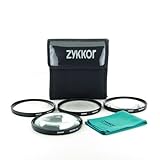 Zykkor 72 mm +1 +2 +4 +10 Close Up Filters Kit and Cleaning Cloth