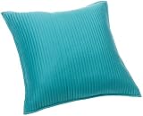 Brentwood Channel Stitch 18-Inch Pillow, Turquoise