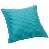 Brentwood Channel Stitch 18-Inch Pillow, Turquoise by Brentwood Originals