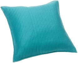 Brentwood Channel Stitch 18-Inch Pillow, Turquoise