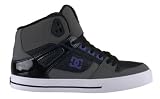DC Shoes Mens Sneakers Spartan Hi WC Black Battleship Black 302523, black, 7.5 D
