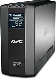 APC Back UPS PRO USV 550VA - BR550GI - Stromsparfunktion, Multifunktionsdisplay, inkl. 150.000 Euro Geräteschutzversicherung)