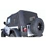 Rampage 99515 Denim Black Tinted Window Replacement Soft Top