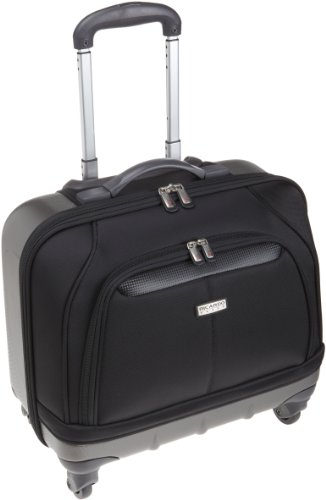Ricardo Beverly Hills Luggage San Mateo 17 Inches Wheeled Tote, Onyx/Silver, 13x17x13