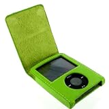 Leather Case Package for 3rd Generation Apple iPod Nano Free LCD Protector, and FREE Matching Color Silicone Skin Cover 3 4GB 8GB