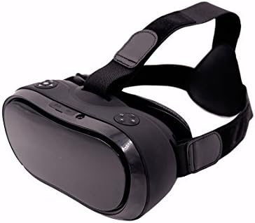 HONOT VR all in One Virtual Reality Headset 3D VR Glasses,Android 5.1 2G/16G HDMI 1920*1080 HD 360 Viewing Immersive support Wifi 2.4G Bluetooth TF Card PC,with Remote Control (No Need phone)-Black