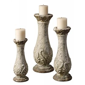 Brigita Candleholders - (Set of 3) by -