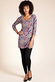 34 Sleeve Leopard Print Tunic