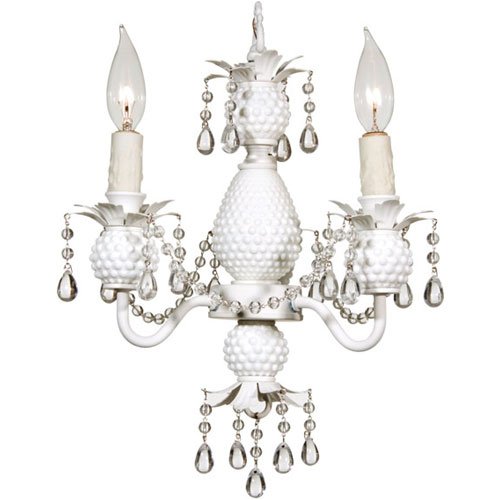 Camilla Milk Glass Chandelier