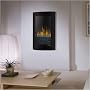 Convex Recessed/Wall Mount Electric Fireplace