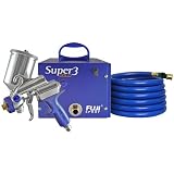 Buy Fuji 2808-G-XPC Super 3 Gold HVLP Spray System with Gravity Gun by Fuji