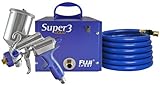 Fuji 2808-G-XPC Super 3 Gold HVLP Spray System with Gravity Gun