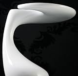 Produkt-Bild: AMSTYLE Design Beistelltisch Couchtisch Flow Table weiss Bartisch