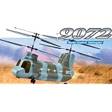 Double Horse 9072 3 Channel 2 Blade Chinook Tandem RTF Rc Helicopter