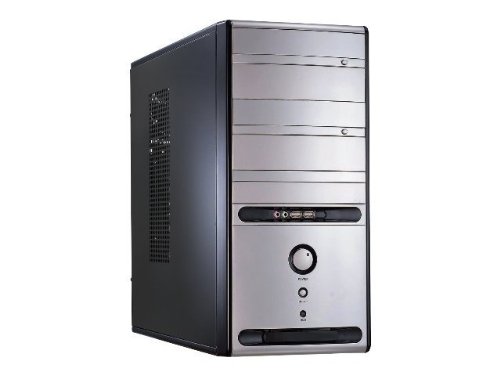 COMPUCASE ATX Midi Tower 4x13,34cm 2xFlip Flap 1x8,89cm ext 4x8,89cm int Front USB2.0 + Au Preisvergleich