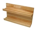 J.K. Adams Maple Wood Universal Spice Rack