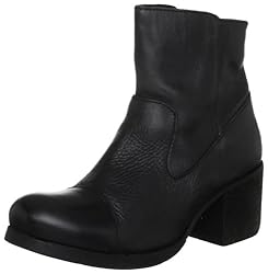 Fly London Eva 2P142254, Damen Klassische Halbstiefel & Stiefeletten, Schwarz (black 000), EU 38