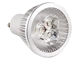 Produkt-Bild: Filite 6W GU10 LED Strahler 380 Lumen bei 3000K helles, warmes Wei&szlig;,3-Jahres-Garantie