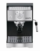 KRUPS XP5220 Precise Tamp Pump Espresso Machine, Black and Stainless