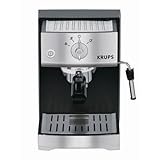 Krups XP5220 Pump Espresso with Precise Tamp, Black and Stainless