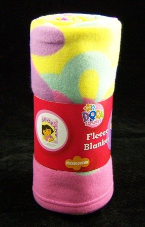 Dora The Explorer, Kids Character Fleece Blankets