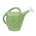 Union 63168 Watering Can with Tulip Design, 1 Gallon, Sage Green