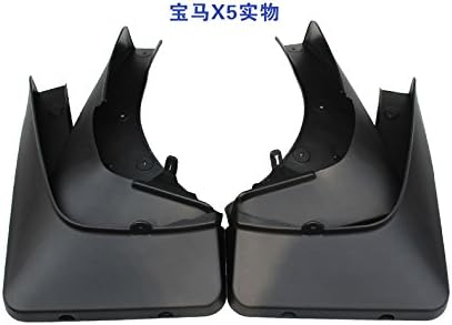 NEW Fit for 2007-2013 BMW E70 X5 4pc Black Front+rear Splash Guard Mud Flaps