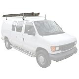 2pc Van Ladder Roof Rack Gutter Mount Contractor 500 Lb Universal 