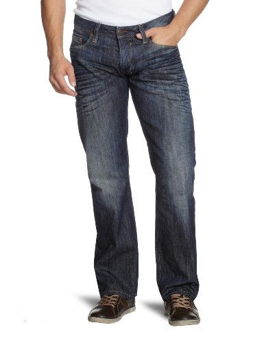 MUSTANG Jeans Herren Jeans Regular Fit 3114-5523-097, Gr. 31/32, Blau (dark used) Preisvergleich