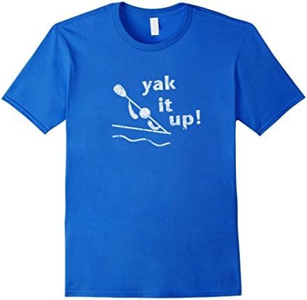 Men's Kayak t shirt 2XL Royal Blue
