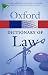 A Dictionary of Law (Oxford Paperback Reference)