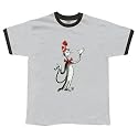 Dr Seuss - Cat Standing Ringer T-Shirt