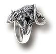 Plague Rat - Alchemy Gothic Pewter Ring