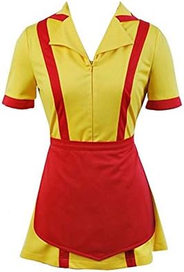 2 Broke Girls Max Caroline Waitress Uniform Cosplay Costume