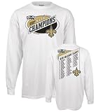 New Orleans Saints Long Sleeve Super Bowl Championship Roster Champs T shirt